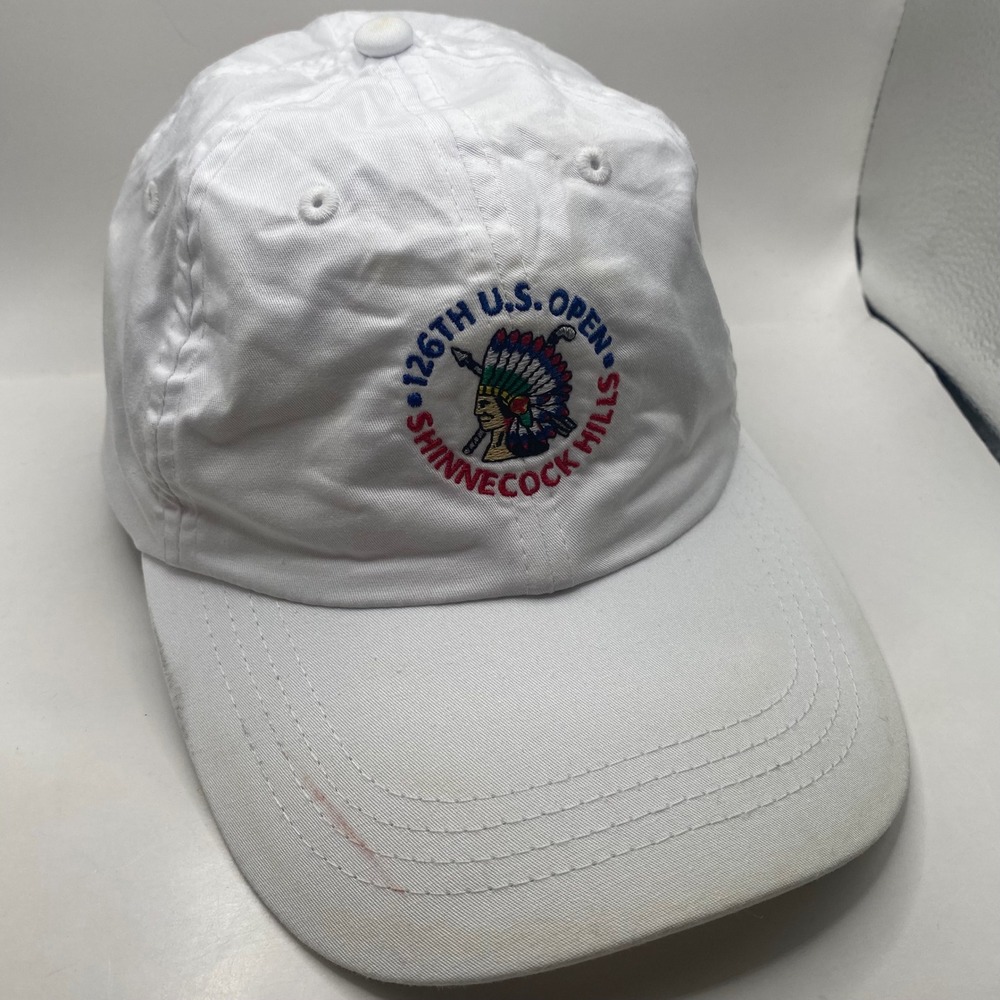Peter Millar 126th US Open Shinnecock Hills Hat USGA Member White Adjustable hat
